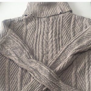 Three Dots Cropped Crop Sweater M 100% Cotton